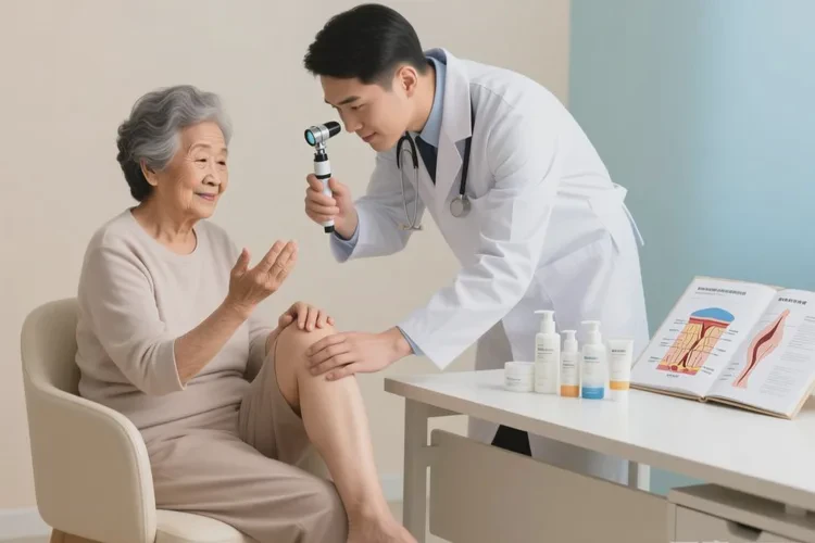 老年人小腿上经常长湿疹可不可以治愈(图2)