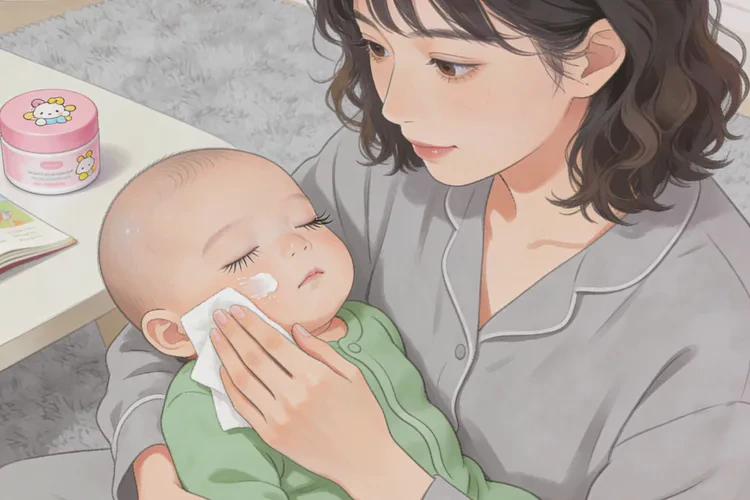 孩子面部偶尔起湿疹能不能治愈(图1)