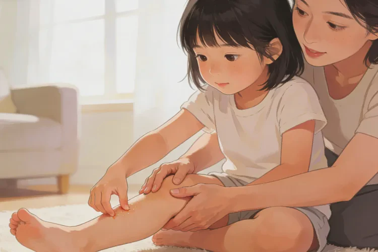 孩子小腿起湿疹能不能治愈(图4)