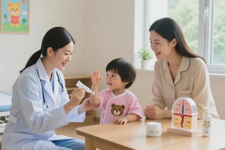 宝宝手上容易起湿疹可以根治吗(图2)