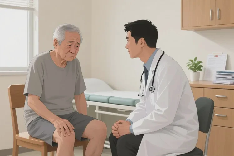 老年人大腿上容易长湿疹可不可以治愈(图1)