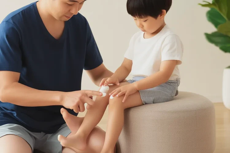 儿童小腿长湿疹可以根治吗(图1)