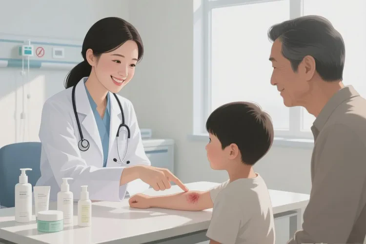 孩子手臂上起湿疹能不能治愈(图4)