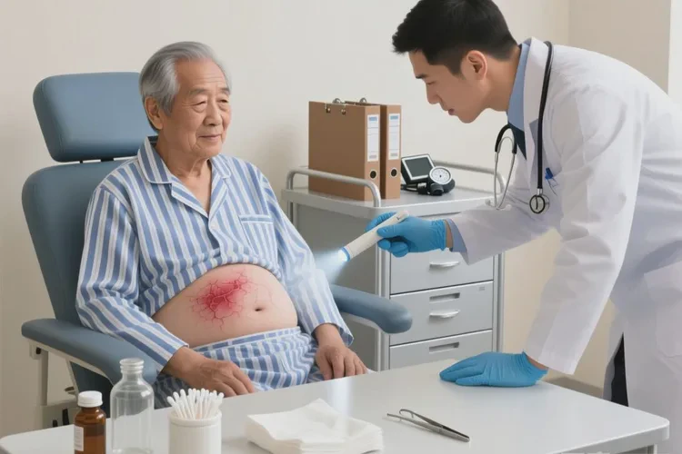 老年人肚子上出湿疹可不可以治愈(图4)