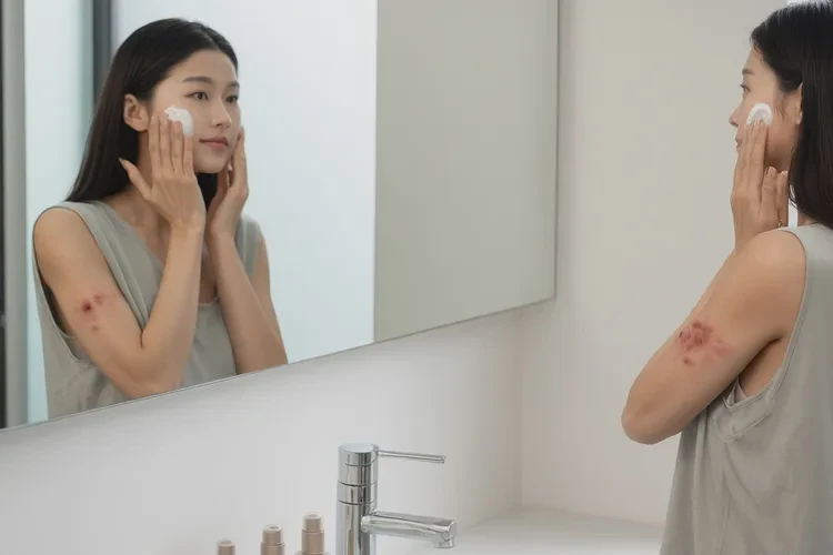 女生手臂上有湿疹能根治吗(图2)