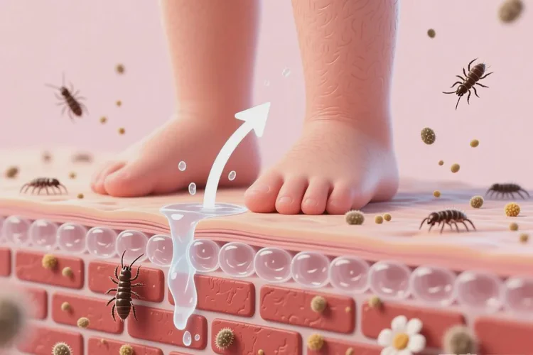 孩子小腿上偶尔起湿疹能不能治愈(图2)