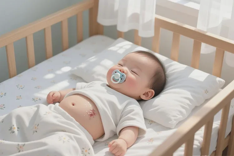 宝宝肚子上容易长湿疹可以根治吗(图2)