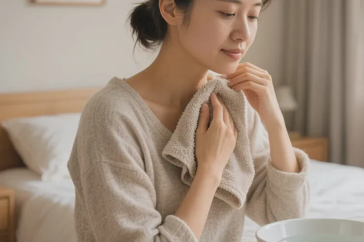 产妇脖子上容易起湿疹可以根治吗(图1)