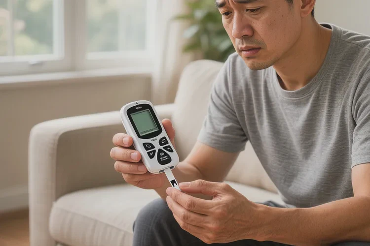 30岁中餐血糖20.5是怎么回事(图1)