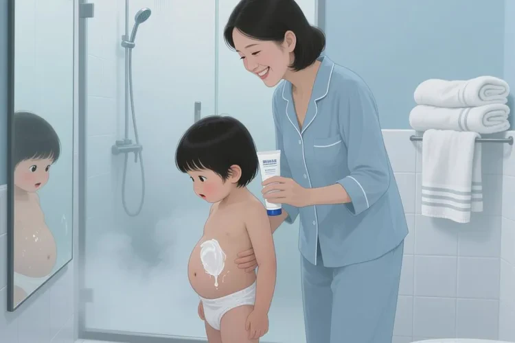 儿童肚子上起湿疹能不能治愈(图2)