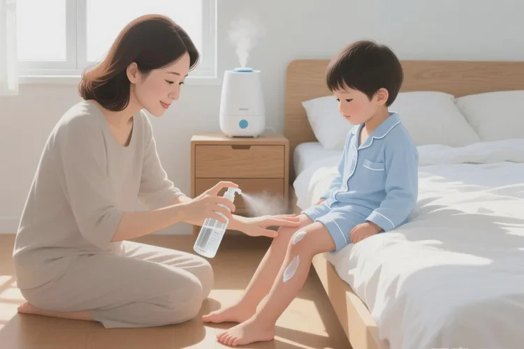 孩子小腿上偶尔起湿疹能不能治愈(图1)