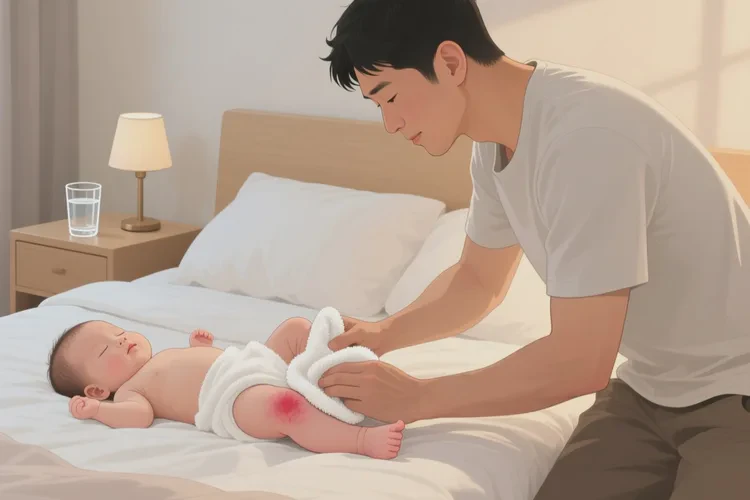 宝宝身上偶尔长湿疹可以根治吗(图2)