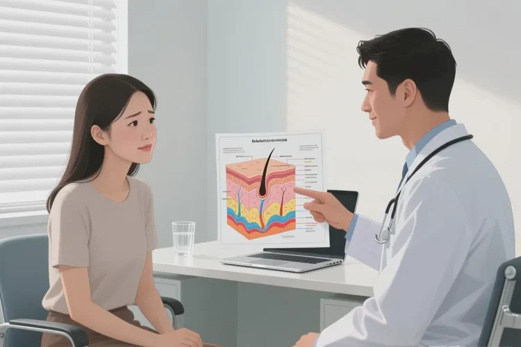 女人全身偶尔长湿疹可不可以治愈(图4)