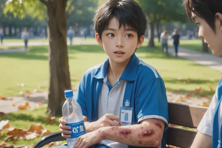 中学生手臂上经常起湿疹能根治吗(图2)