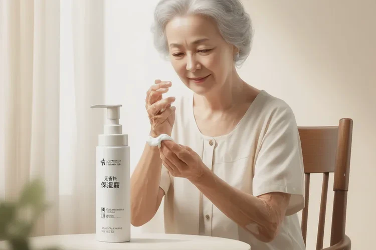 老人手臂偶尔长湿疹可以根治吗(图1)