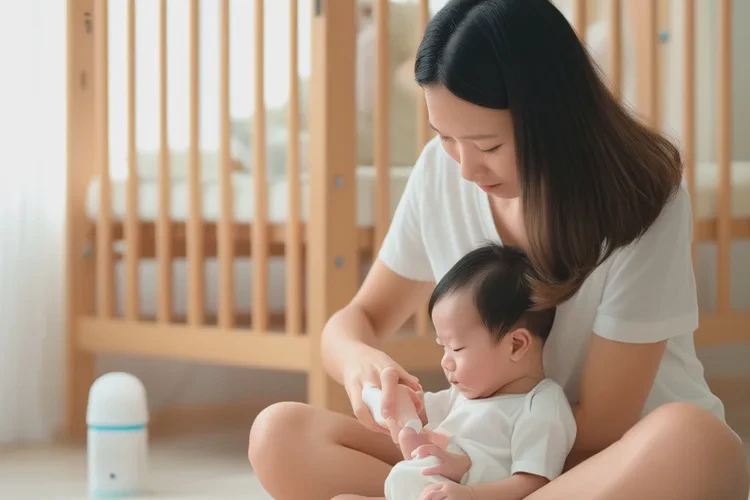 新生儿手臂长湿疹可以根治吗(图1)