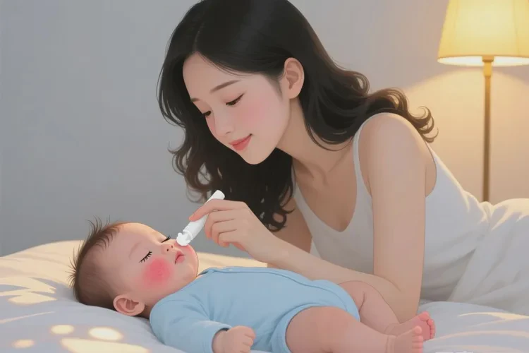 孩子面部容易长湿疹能不能治愈(图1)