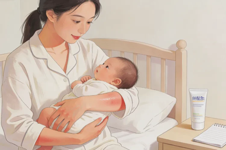 女人手臂上有湿疹可不可以治愈(图2)