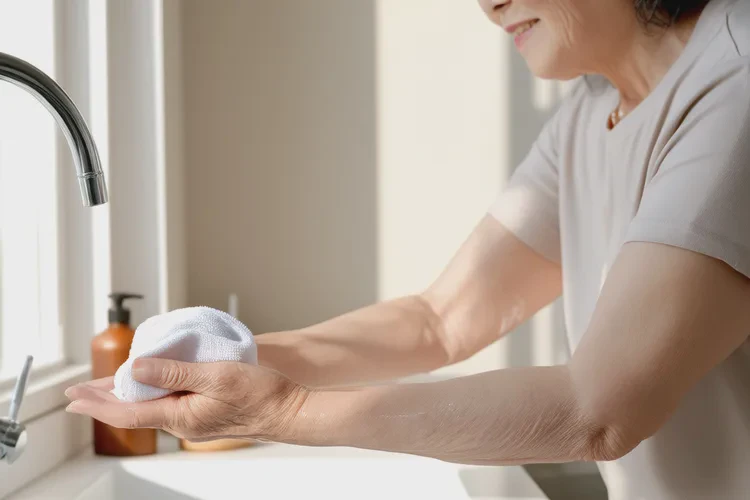 高龄老人手臂上有湿疹可不可以治愈(图3)