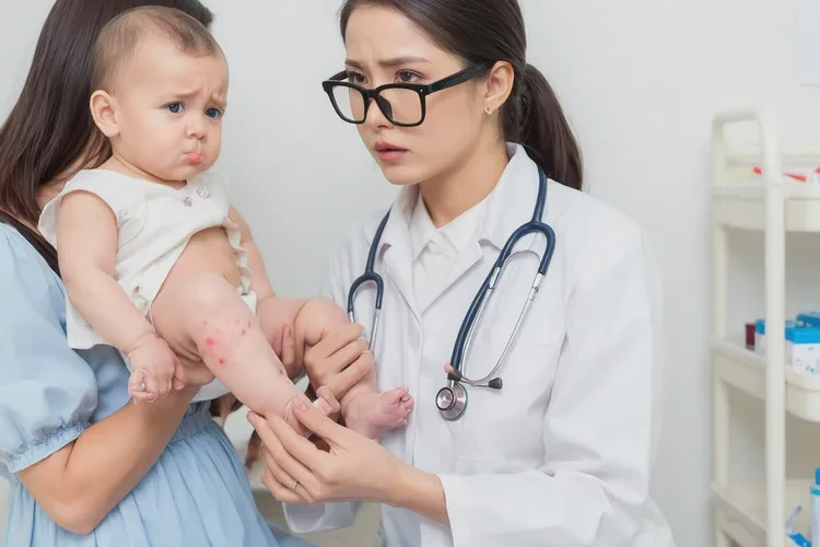 婴儿小腿上有湿疹可以根治吗(图2)