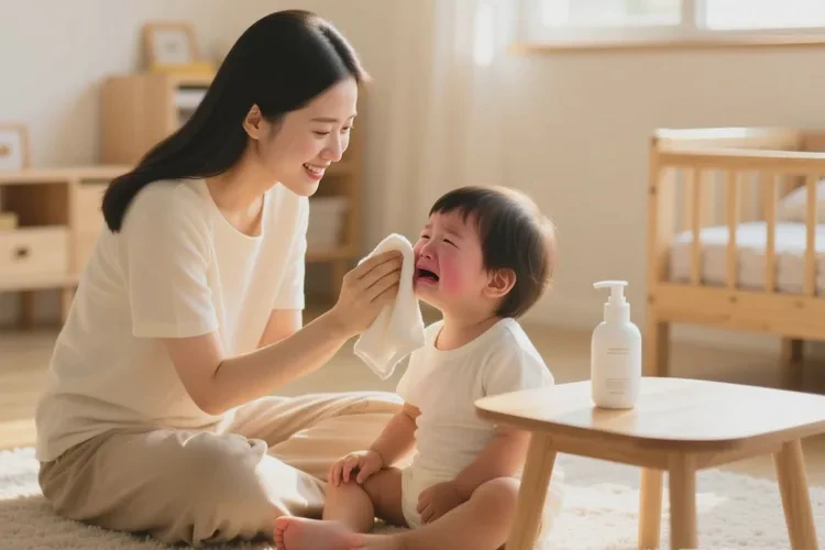 儿童脸上偶尔长湿疹能不能治愈(图1)