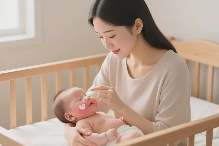 宝宝脸上出湿疹可以根治吗(图1)