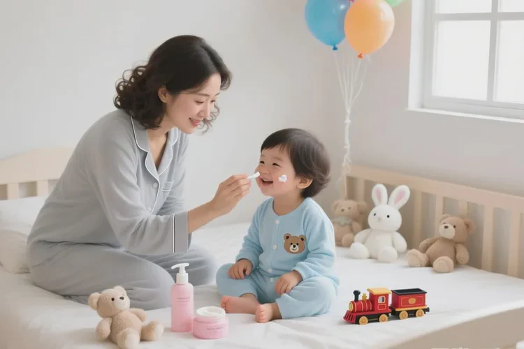 儿童肚子上偶尔起湿疹能不能治愈(图1)