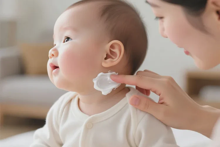 宝宝脖子上偶尔长湿疹可以根治吗(图2)