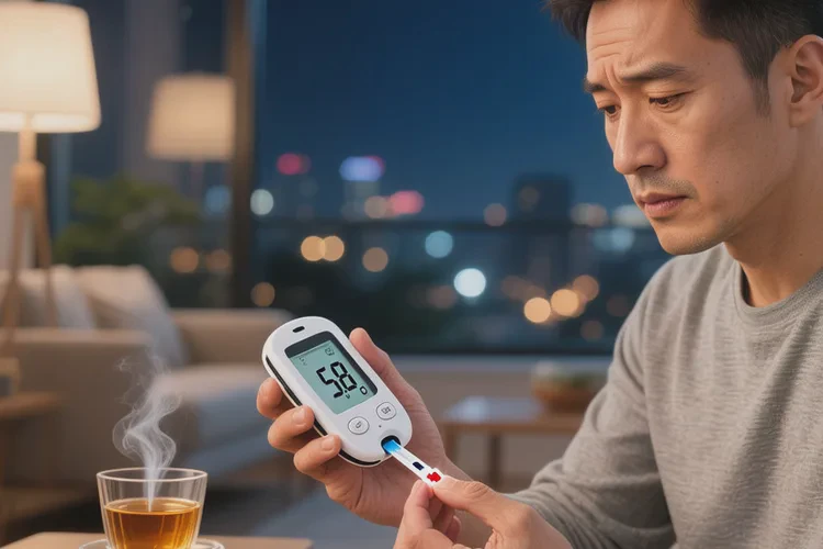 30岁晚上血糖12.2是怎么回事(图1)