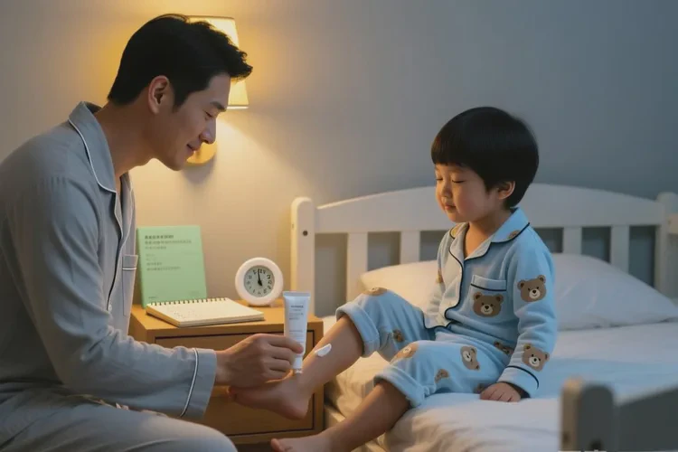 孩子小腿上经常长湿疹能不能治愈(图3)