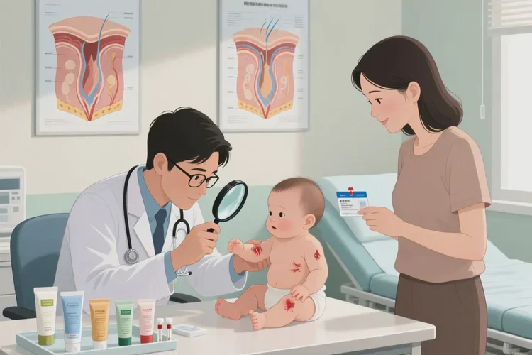 宝宝全身有湿疹可以根治吗(图3)