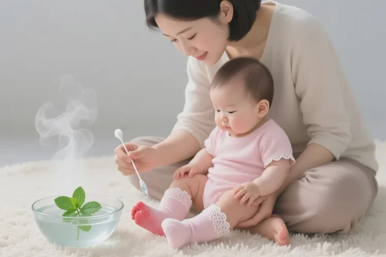 宝宝脚上出现湿疹可以根治吗(图1)