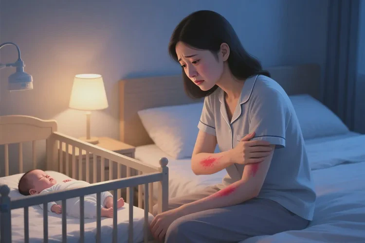 哺乳期妈妈全身长湿疹可不可以治愈(图1)