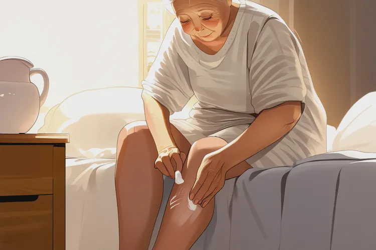 高龄老人大腿上有湿疹能根治吗(图1)