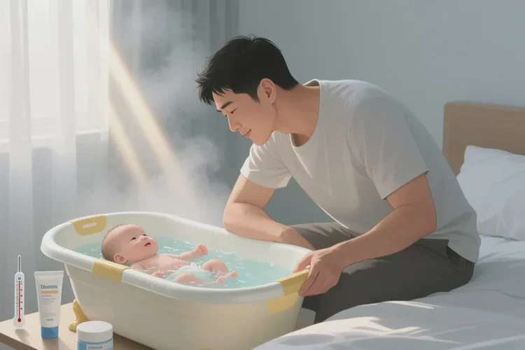 宝宝面部长湿疹可以根治吗(图3)