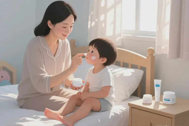 儿童四肢容易起湿疹能不能治愈(图1)