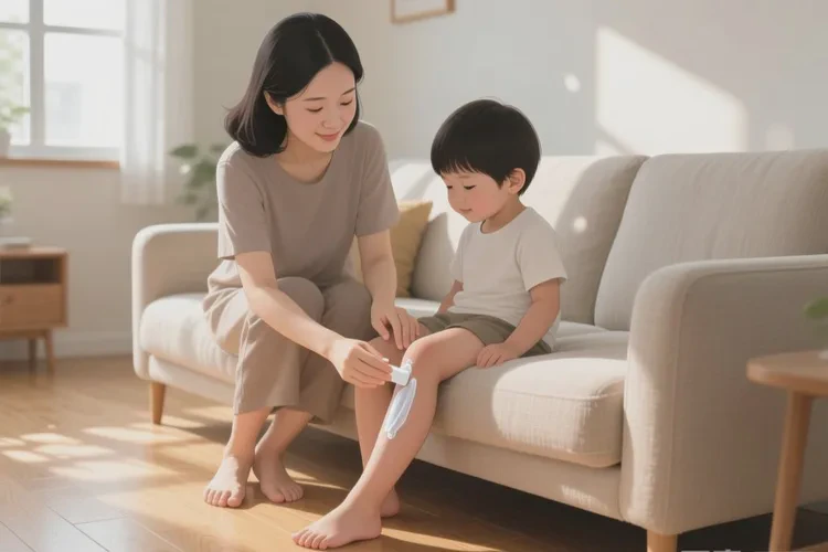 孩子小腿长湿疹能不能治愈(图1)