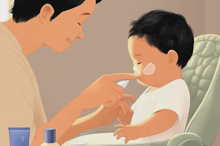 小儿面部出现湿疹能根治吗(图2)