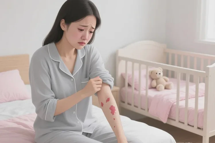 哺乳期妈妈四肢经常长湿疹可不可以治愈(图1)