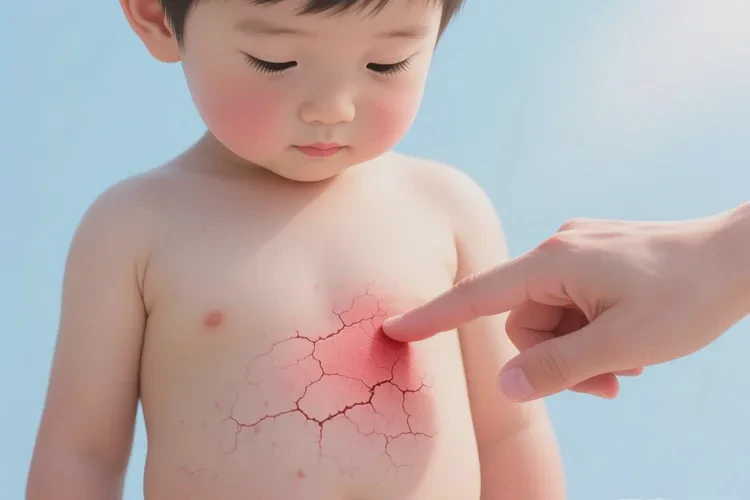 儿童肚子偶尔起湿疹能不能治愈(图4)