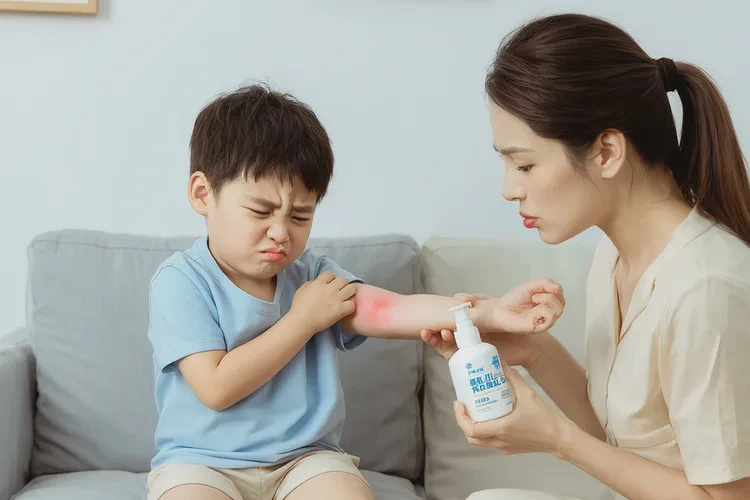 儿童全身长湿疹能不能治愈(图1)