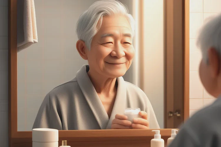 高龄老人脸上经常起湿疹能根治吗(图1)