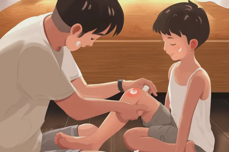 儿童小腿偶尔起湿疹可以根治吗(图1)