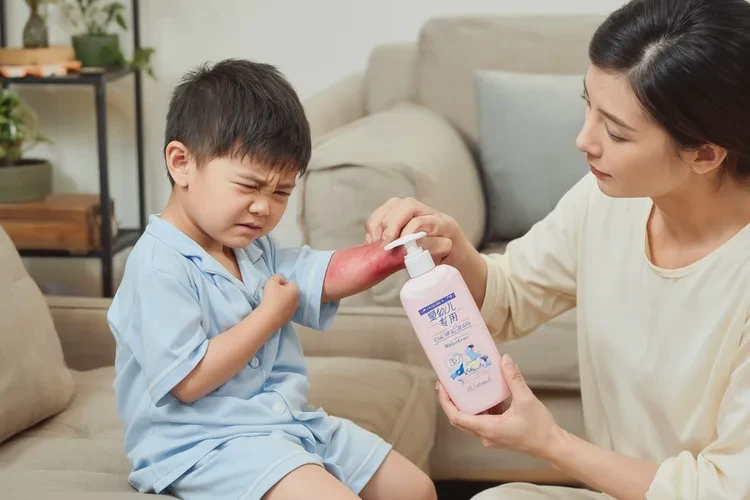 儿童肚子上容易长湿疹可以根治吗(图1)