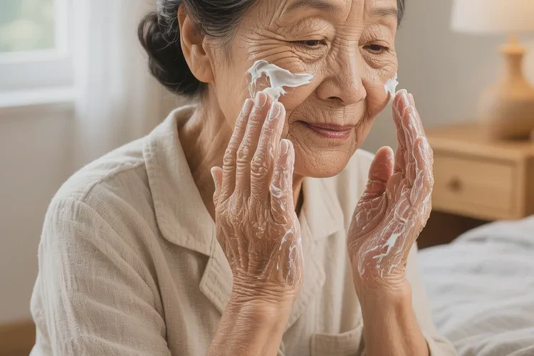 老年人面部容易起湿疹可以根治吗(图1)