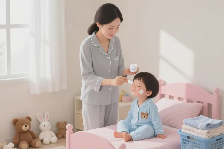 孩子脖子上容易长湿疹能不能治愈(图1)