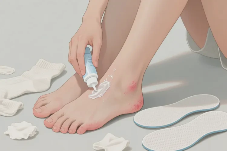 女人脚上经常起湿疹可不可以治愈(图2)