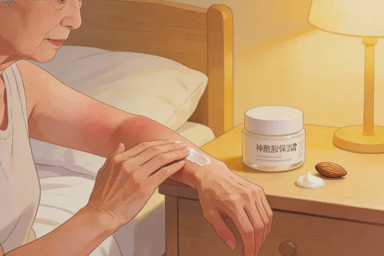 老年人手臂偶尔长湿疹可不可以治愈(图1)