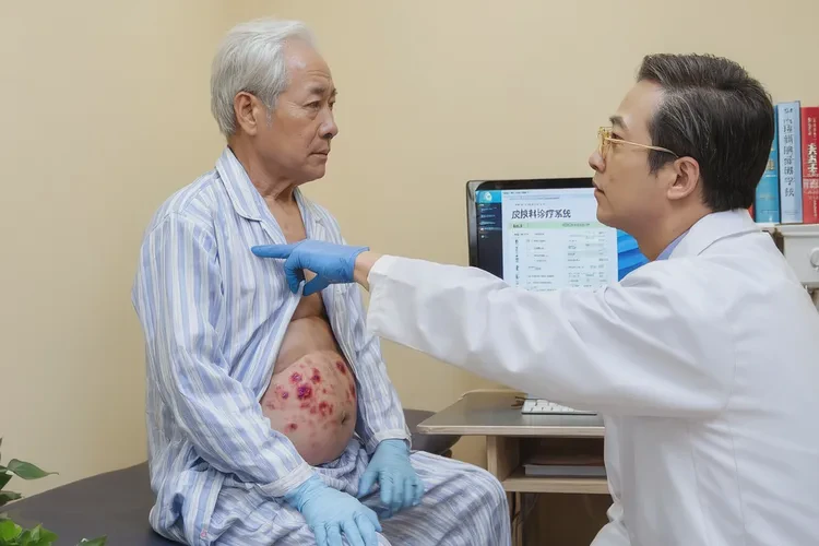 高龄老人肚子上出现湿疹可不可以治愈(图2)