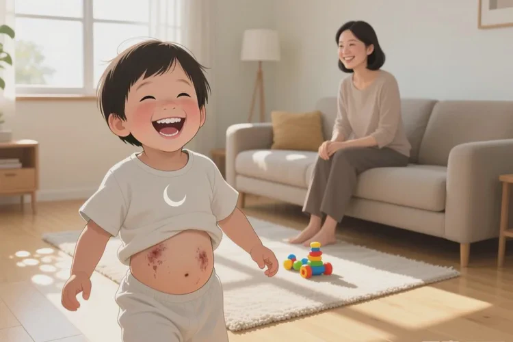 孩子肚子经常长湿疹能不能治愈(图4)